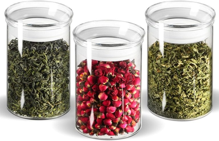 ZENS 15fl.oz Glass Food Storage Jars