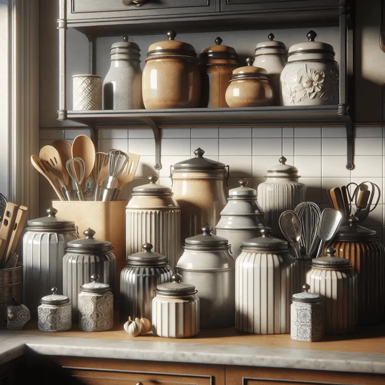 Transform Your Kitchen with These Decorative Kitchen Canisters
