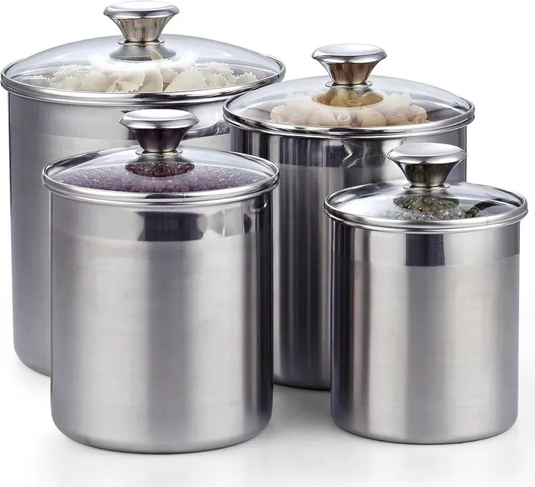 Four-Piece Kitchen Canister Set