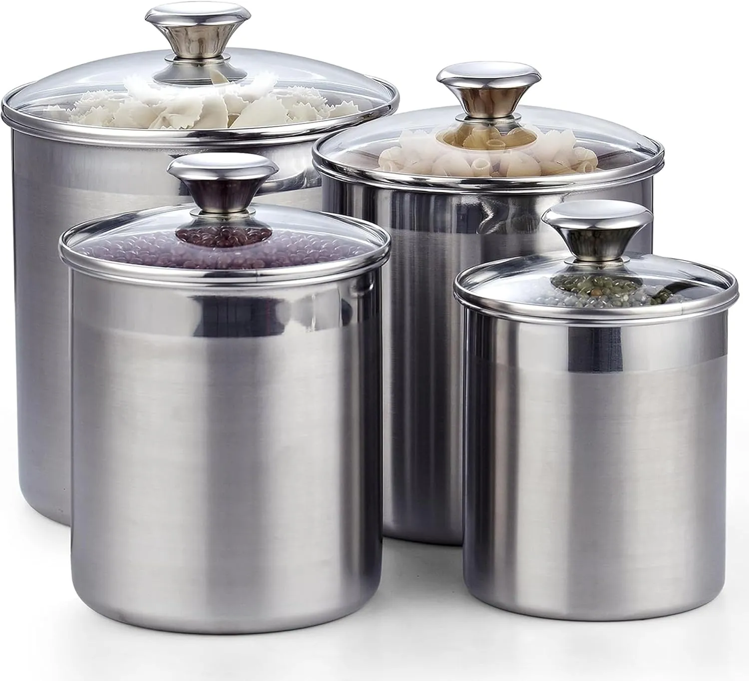 Four-Piece Kitchen Canister Set