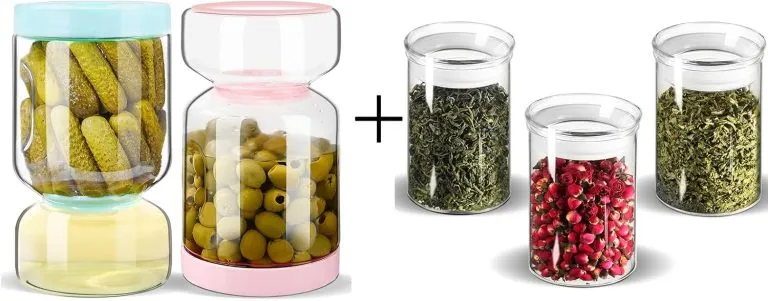 ZENS Glass Pickle Jar