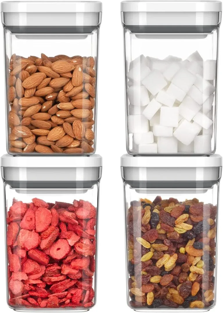 MR.SIGA 4 Pack Airtight Food Storage Container Set