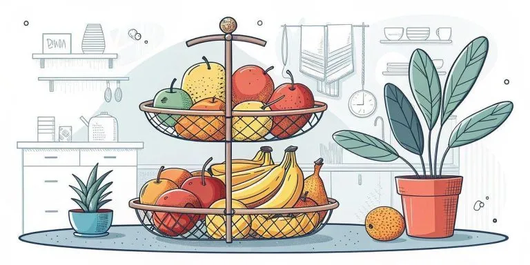 Elevate Your Kitchen with These 2 Tier Bamboo Fruit Baskets