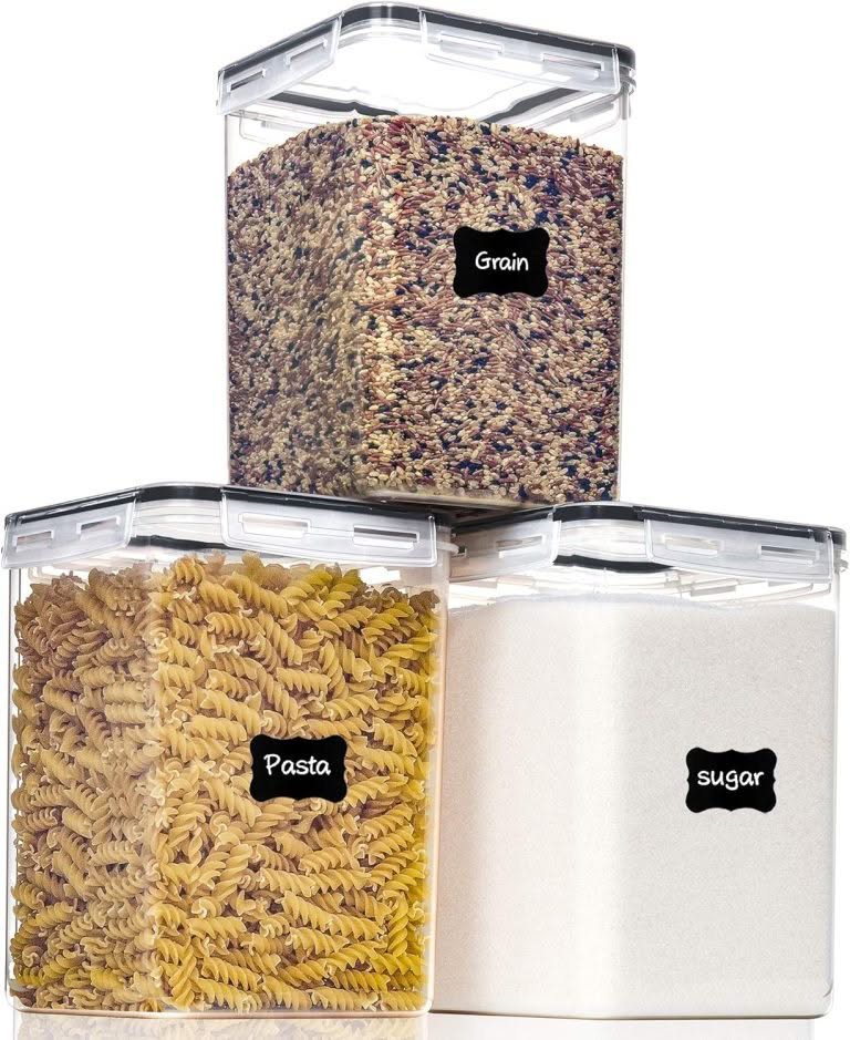 The Secret to a Clutter-Free Kitchen: These Large Kitchen Storage Containers Will Blow Your Mind for Food Organization